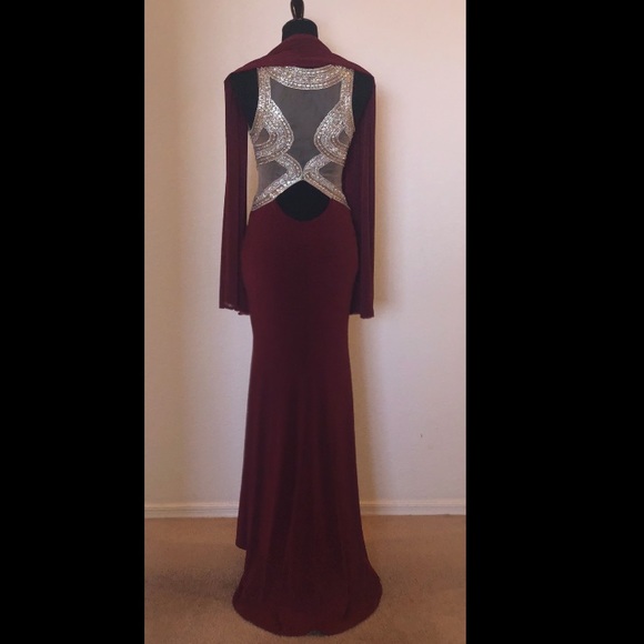 Dresses Wine Colored Prom Dress Poshmark